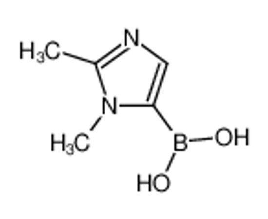 Picture of (2,3-dimethylimidazol-4-yl)boronic acid
