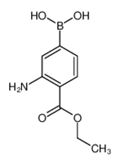 Picture of (3-amino-4-ethoxycarbonylphenyl)boronic acid
