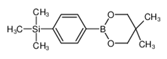 Imagem de [4-(5,5-dimethyl-1,3,2-dioxaborinan-2-yl)phenyl]-trimethylsilane