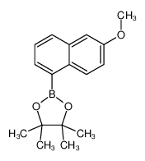 Изображение 2-(6-methoxynaphthalen-1-yl)-4,4,5,5-tetramethyl-1,3,2-dioxaborolane