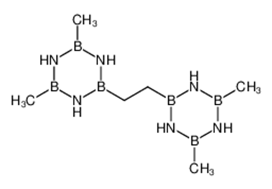 Picture of 2-[2-(4,6-dimethyl-1,3,5,2,4,6-triazatriborinan-2-yl)ethyl]-4,6-dimethyl-1,3,5,2,4,6-triazatriborinane