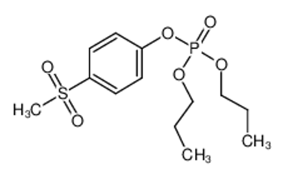 Picture of (4-methylsulfonylphenyl) dipropyl phosphate