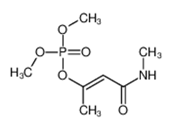 Picture of dimethyl [(Z)-4-(methylamino)-4-oxobut-2-en-2-yl] phosphate