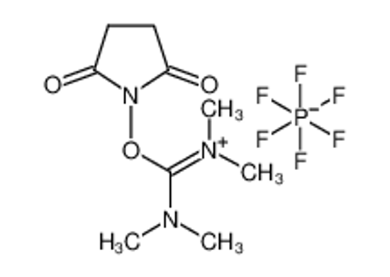 Picture of [dimethylamino-(2,5-dioxopyrrolidin-1-yl)oxymethylidene]-dimethylazanium,hexafluorophosphate