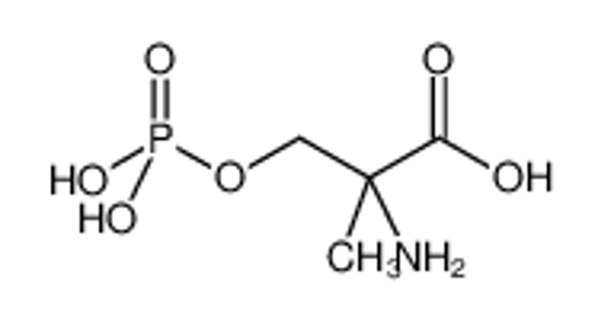 Picture of 2-amino-2-methyl-3-phosphonooxypropanoic acid