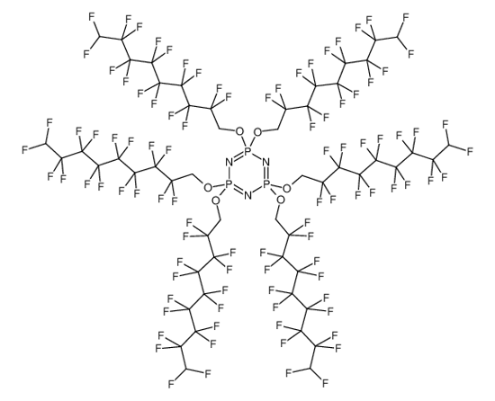 Изображение HEXAKIS(1H,1H,9H-PERFLUORONONYLOXY)PHOSPHAZENE