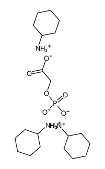 Imagem de cyclohexylazanium,2-phosphonatooxyacetate