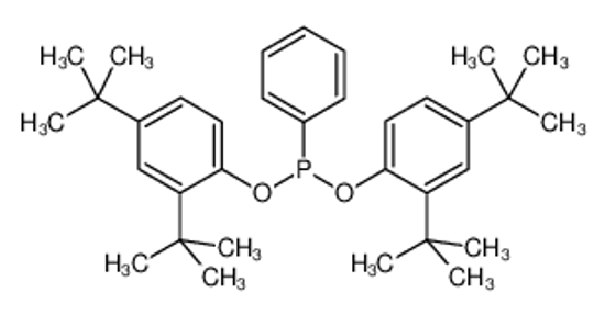 Imagem de [2,3-bis(2,4-ditert-butylphenyl)phenoxy]phosphinite