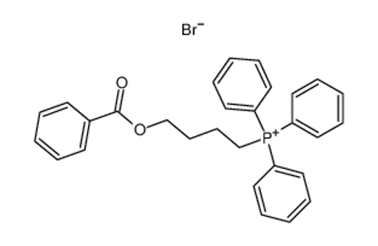 Imagem de 4-benzoyloxybutyl(triphenyl)phosphanium,bromide