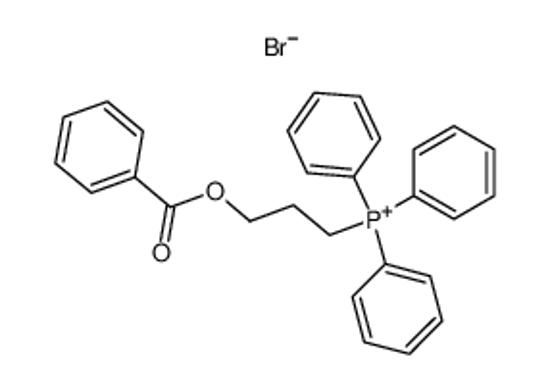 Picture of (3-(BENZOYLOXY)PROPYL)TRIPHENYLPHOSPHONIUM BROMIDE