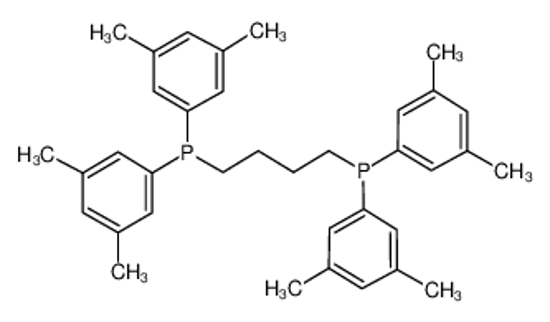 Picture of 4-bis(3,5-dimethylphenyl)phosphanylbutyl-bis(3,5-dimethylphenyl)phosphane