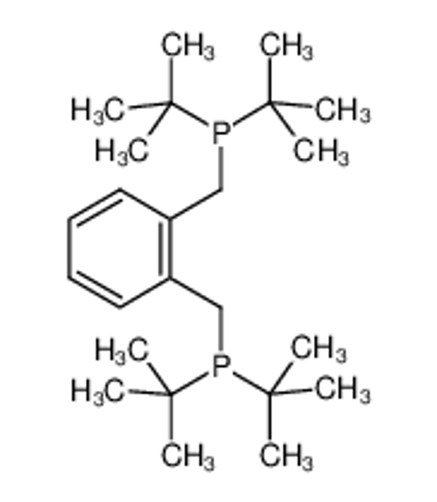 Picture of ditert-butyl-[[2-(ditert-butylphosphanylmethyl)phenyl]methyl]phosphane
