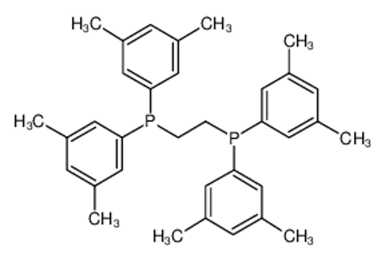 Picture of 2-bis(3,5-dimethylphenyl)phosphanylethyl-bis(3,5-dimethylphenyl)phosphane
