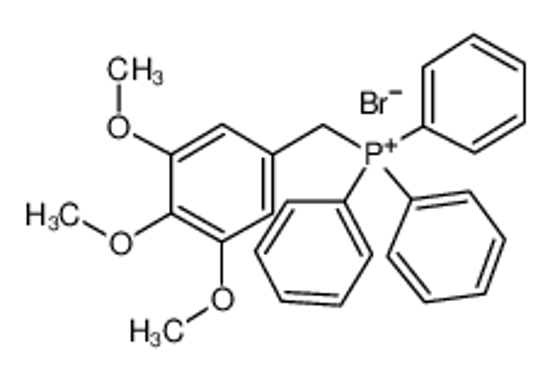 Picture of TRIPHENYL-(3,4,5-TRIMETHOXY-BENZYL)-PHOSPHONIUM, BROMIDE
