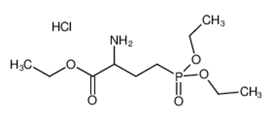 Picture of (D,L)-(+/-)-2-AMINO-4-(DIETHYLPHOSPHONO)BUTANOIC ACID, ETHYL ESTER, HYDROCHLORIDE