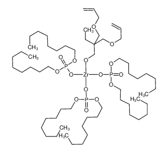 Picture of ZIRCONIUM (BIS-2,2-(ALLYLOXYMETHYL)BUTOXIDE)TRIS(DIOCTYLPHOSPHATE)