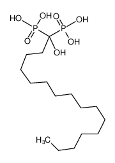 Picture of (1-hydroxy-1-phosphonohexadecyl)phosphonic acid