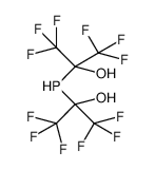 Изображение (1,1,1,3,3,3-hexafluoro-2-hydroxypropan-2-yl)-(1,1,1,3,3,3-hexafluoropropan-2-yl)phosphinous acid