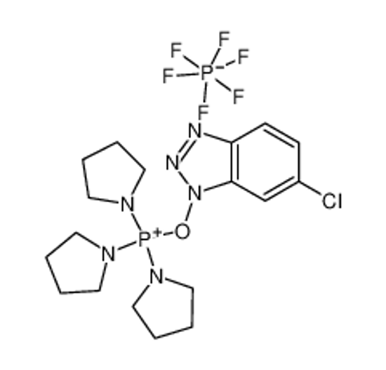 Picture of 6-Chloro-Benzotriazole-1-yl-oxy-tris-Pyrrolidino-Phosphonium Hexafluorophosphate