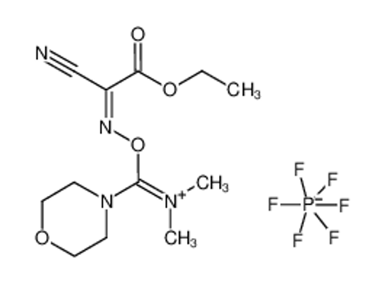 Picture of [[(Z)-(1-cyano-2-ethoxy-2-oxoethylidene)amino]oxy-morpholin-4-ylmethylidene]-dimethylazanium,hexafluorophosphate