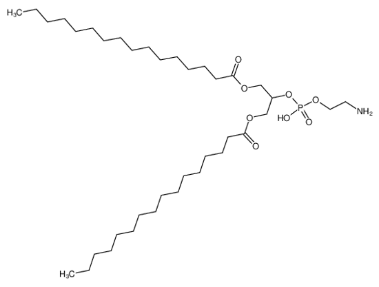 Picture of [2-[2-aminoethoxy(hydroxy)phosphoryl]oxy-3-hexadecanoyloxypropyl] hexadecanoate