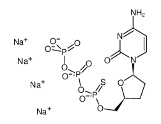 Picture of 2',3'-DIDEOXYCYTIDINE-5'-O-(1-THIOTRIPHOSPHATE) SODIUM SALT