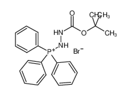Picture of 1-(T-BUTYLOXYCARBONYL)-2-TRIPHENYLPHOSPHONIUMHYDRAZINE BROMIDE
