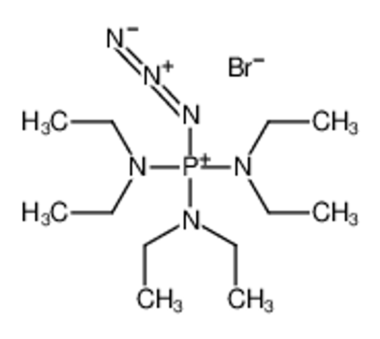 Imagem de [[diazonioimino-bis(diethylamino)-λ<sup>5</sup>-phosphanyl]-ethylamino]ethane,bromide