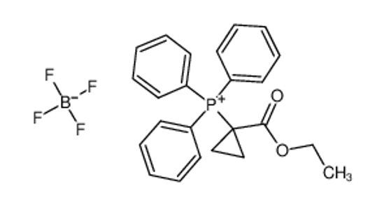 Imagem de (1-ethoxycarbonylcyclopropyl)-triphenylphosphanium,tetrafluoroborate