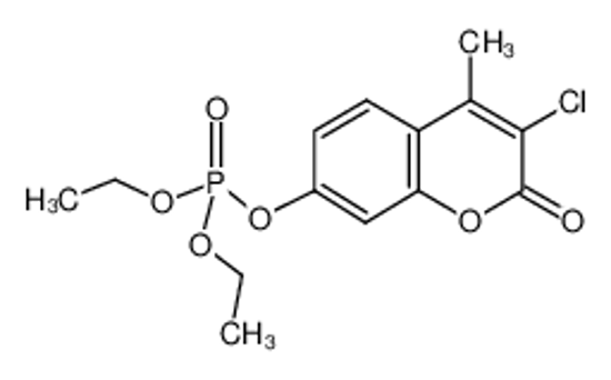 Imagem de (3-chloro-4-methyl-2-oxochromen-7-yl) diethyl phosphate