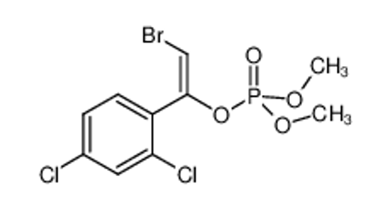 Picture of [(E)-2-bromo-1-(2,4-dichlorophenyl)ethenyl] dimethyl phosphate