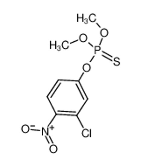Изображение (3-chloro-4-nitrophenoxy)-dimethoxy-sulfanylidene-λ<sup>5</sup>-phosphane
