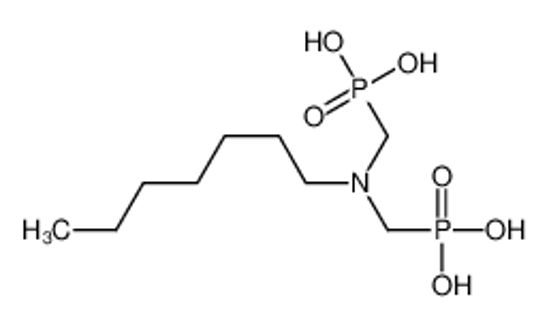 Picture of [heptyl(phosphonomethyl)amino]methylphosphonic acid