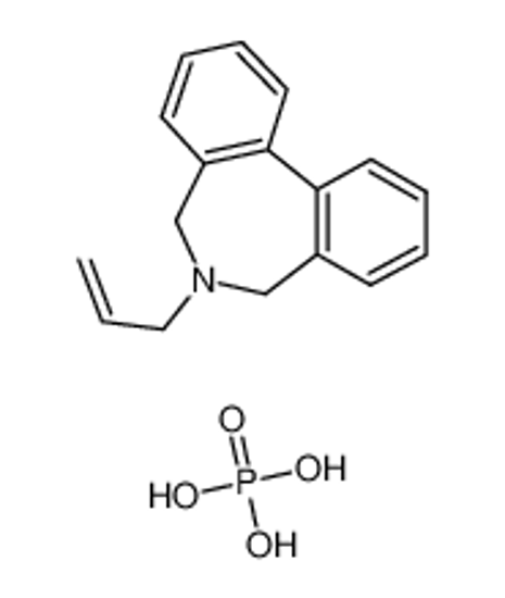 Picture of phosphoric acid,6-prop-2-enyl-5,7-dihydrobenzo[d][2]benzazepine