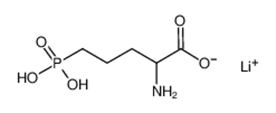 Picture of 2-amino-5-phosphonopentanoic acid,lithium