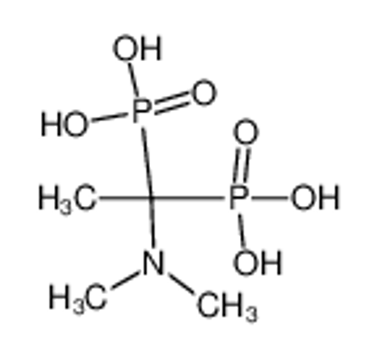 Picture of [1-(dimethylamino)-1-phosphonoethyl]phosphonic acid