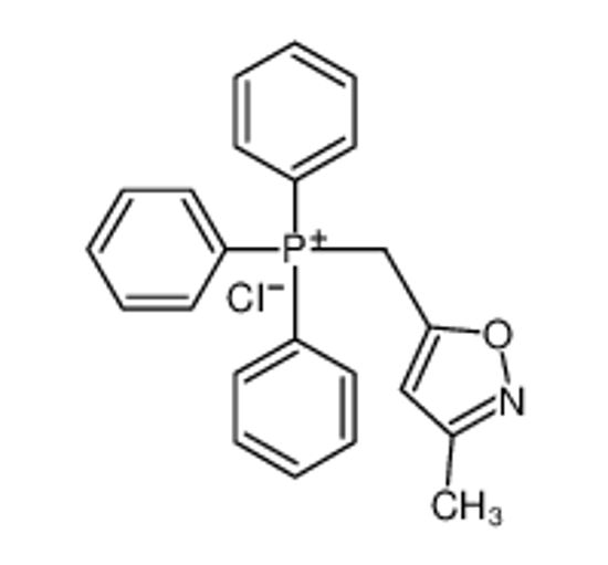 Picture of (3-methyl-1,2-oxazol-5-yl)methyl-triphenylphosphanium,chloride