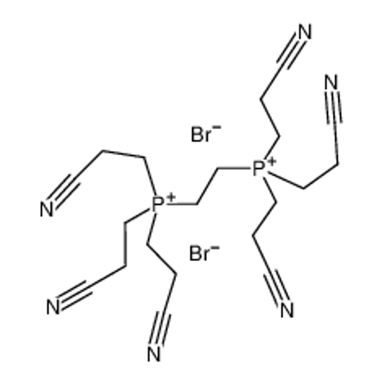 Изображение ethylenebis[tris(2-cyanoethyl)phosphonium] dibromide