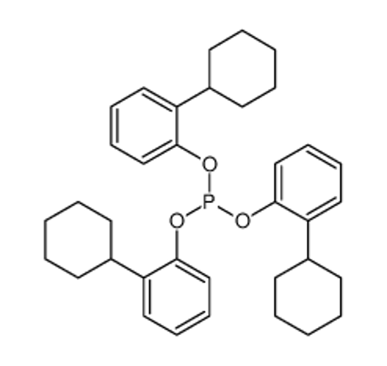 Picture of tris(2-cyclohexylphenyl) phosphite