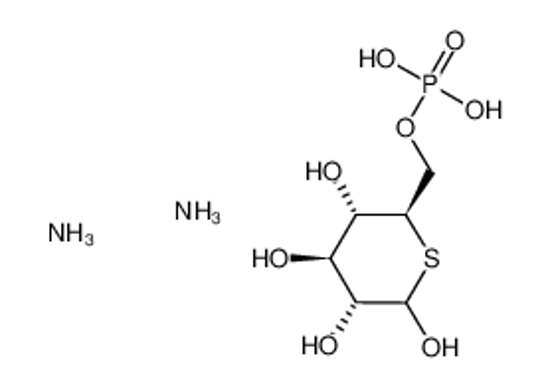 Picture of azane,(3,4,5,6-tetrahydroxythian-2-yl)methyl dihydrogen phosphate