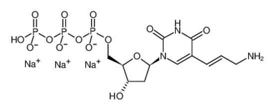 Picture of 5-(3-AMINOALLYL)-2'-DEOXY-URIDINE 5'-TRIPHOSPHATE SODIUM SALT