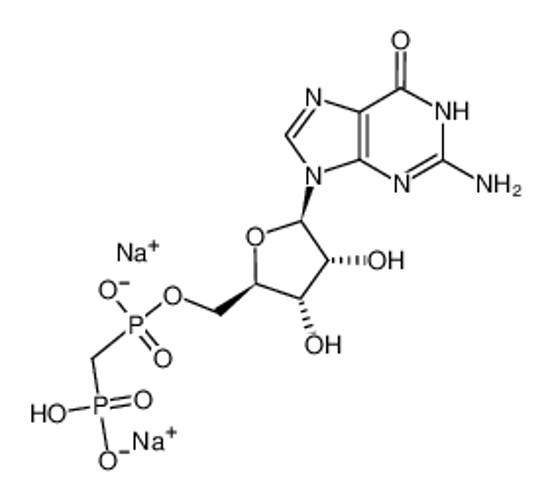 Picture of α,β-METHYLENEGUANOSINE 5'-DIPHOSPHATE SODIUM SALT