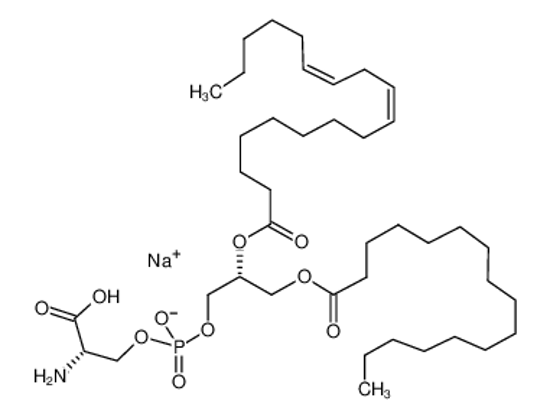 Picture of 1-PALMITOYL-2-LINOLEOYL-SN-GLYCERO-3-[PHOSPHO-L-SERINE](SODIUM SALT)