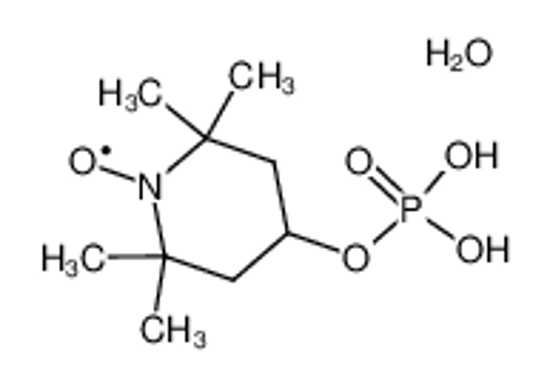 Picture of (1-λ<sup>1</sup>-oxidanyl-2,2,6,6-tetramethylpiperidin-4-yl) dihydrogen phosphate,hydrate
