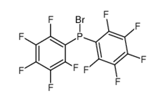 Picture of bromo-bis(2,3,4,5,6-pentafluorophenyl)phosphane