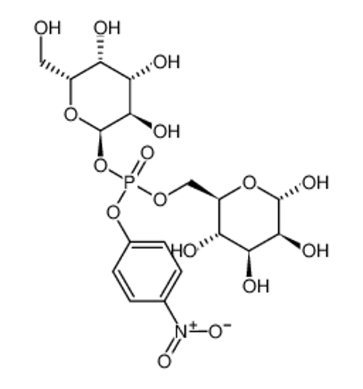 Picture of sodium,(2R,3S,4R,5S,6R)-4,5-dihydroxy-6-(hydroxymethyl)-2-(4-nitrophenoxy)oxan-3-olate,[(2R,3R,4S,5R,6R)-3,4,5-trihydroxy-6-(hydroxymethyl)oxan-2-yl] dihydrogen phosphate
