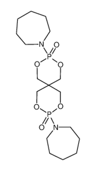 Picture of Phosphonic acid, (hexahydro-1H-azepin-1-yl)-, cyclic diester with pent aerythritol