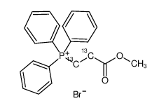 Picture of (Carbethoxymethyl-1,2-13C2)triphenylphosphonium bromide
