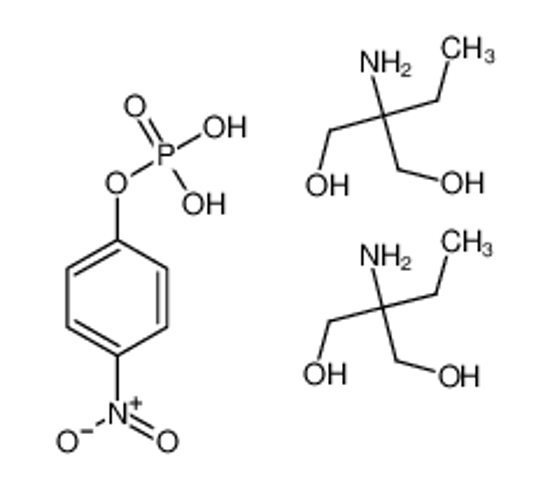 Picture of 2-amino-2-ethylpropane-1,3-diol,(4-nitrophenyl) dihydrogen phosphate