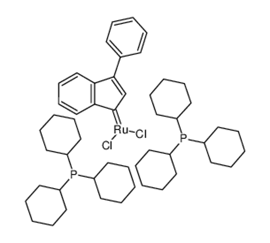 Picture of dichloro-(3-phenylinden-1-ylidene)ruthenium,tricyclohexylphosphane